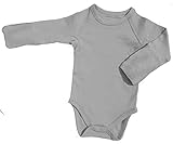 Scratch Me Not Organic Cotton Baby Boys' Girls' Flip Mitten Bodysuit - Onesie