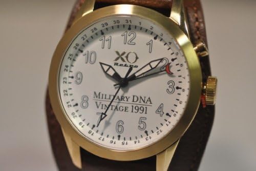 New Mens XO RETRO M1 Abrams Tank Vintage Iraq 1991 Military DNA Strap Watch