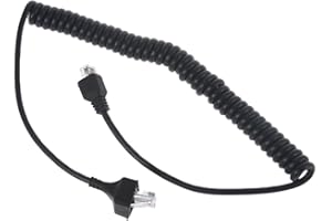 8 Pin Mic Microphone Cable Cord for Radio KMC-30 32 35 36 MC-59 27A 27B Replacement Replacement