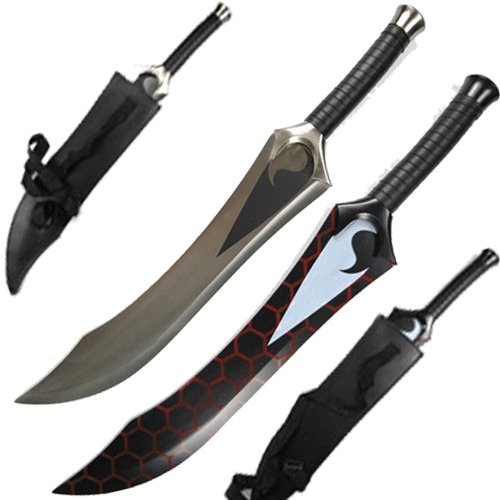 Fate Stay Night Archer Anime 25" Yin Yang Sword Set Halloween Cosplay Xmas Gift