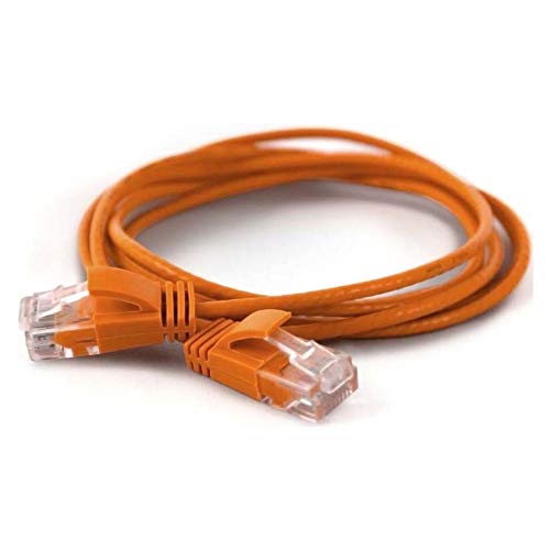 wantecWire 7259 Ultra Slim Patch Cable Orange