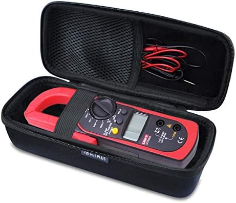 HESPLUS Hard Storage Case for Etekcity Digital Clamp Meter Multimeter, MSR-C600 Auto-Ranging Multimeters AC/DC Voltmeter Ammeter (CASE ONLY)