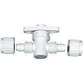 Flair-It Sales 16880 Plastic Straight Stop Valve, 0.5' Size