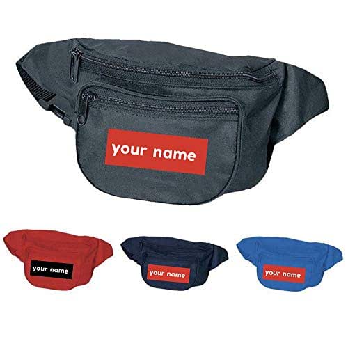 custom fanny packs amazon