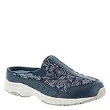 Easy Spirit Women's TRAVELTIME304 Clog, Blue, 6 M US