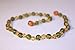 The Art of Cure Original Baltic Amber Necklace- Polished Handmade (Peridot/Lemon) for boy or Girl - 12-12.5 Inches Size