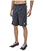 adidas Men's Essentials 3-Stripe Shorts, Dark Onix/Tech Grey, Small