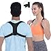 (2019 New) Posture Corrector for Women and Men, FDA Approved Adjustable Upper Back Brace for Providing Pain Relief from Back, Shoulder and Neck, Medical Kyphosis Trainer Under Clothes+Underarm Pads
