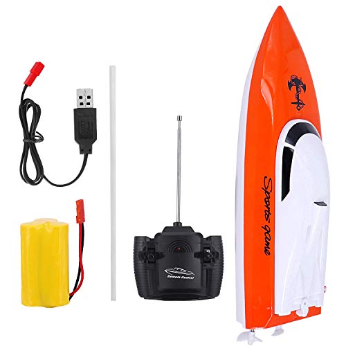 2020 Upgraded Remote Control Boat, High Speed 2.4GHz Remote Boat 180