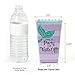Big Dot of Happiness Let's Be Mermaids - Baby Shower or Birthday Party Favor Popcorn Treat Boxes - Set of 12