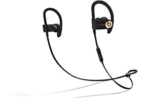 Powerbeats3 Wireless In-Ear Headphones - Trophy Gold (Black/Gold) (Renewed)
