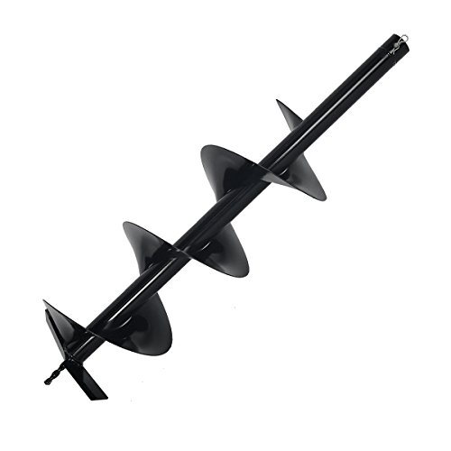 XtremepowerUS Post Hole Digger Replacement Auger Bits Earth Auger