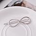 Jaciya 14pcs Minimalist Dainty Hair Clips Silver Hollow Geometric Alloy Hairpin Hair Clamps,Circle,Triangle and Moon Multiple Pattern (Silver)