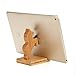 Homode Cell Phone Stand, Wood Ipad Stand and Cute Phone Holder for iPhone 11 Pro X Plus 8 7 6 and Tablets, Bamboo Desk Accessories (Horse)