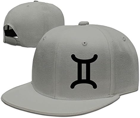 HNN Unisex Gemini Zodiac Sign Symbol Flat Baseball Caps Hats