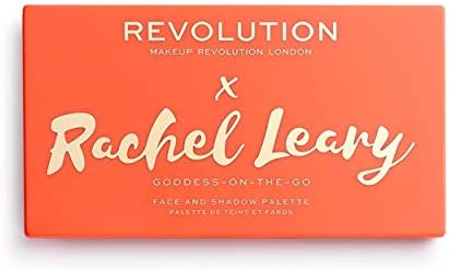 Makeup Revolution x Rachel Leary Goddess On The Go Palette 13 Color Eyeshadow Palette