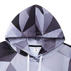 RAISEVERN Men Women Cool Hoodies Funny Diamond