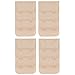 Closecret Women's Bra Extender Bra Band Breathing Room Multi-size All Beige (2 Hooks 3/4 Inch Spacing)