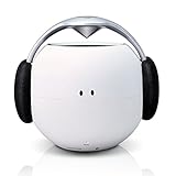 COWIN YOYO Portable Shower Bluetooth Speakers Wireless Waterproof Bluetooth Speaker for iPhone iPad Laptop Samsung - White