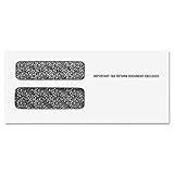 TOP2222 - Double Window Tax Form Envelope/1099R/Misc Forms
