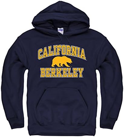 Campus Colors Long Sleeves NCAA Adult Arch & Logo Gameday Unisex Hooded Sweatshirt
