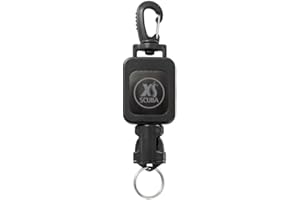 XS SCUBA Mini Retractor Built In Quick Release 25 Inch Extension