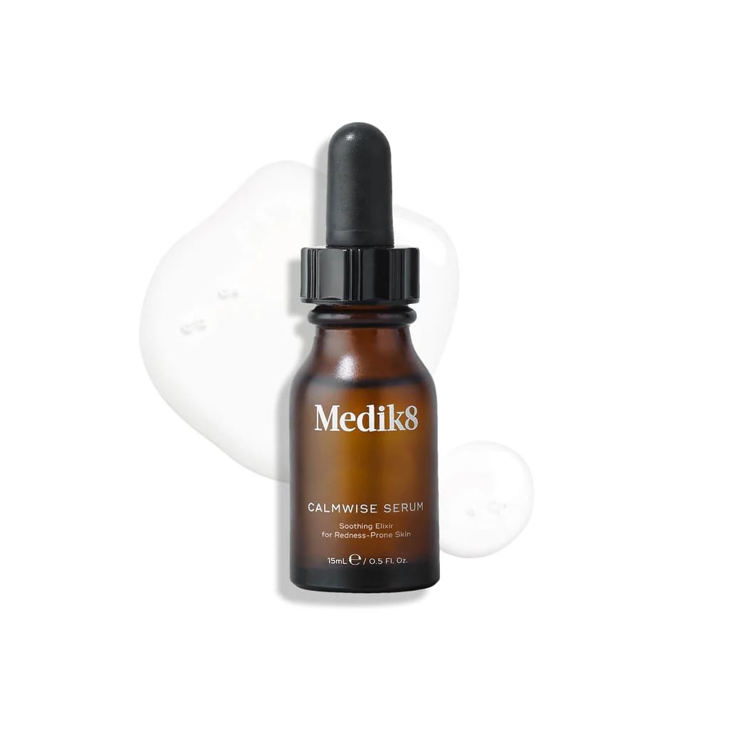 Medik8 Calmwise Serum - Soothing Elixir for Redness-Prone Skin - Visibly Calms Redness & Helps to Relieve Sensitivity - 15ml