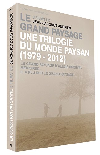 Grand paysage : Une trilogie du monde paysan (1979 - 2012) - 3 films de Jean-Jacques Andrien - + 1 Livre