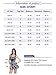 MiYang Women's Bowknot Printing Skirt Spa Swimsuit Bathing Swimwear, Black and Blue, Tag Size 5XL=US Size XL(14-16)