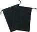 Chessex Dice: Velour Cloth Dice Bag Small (4 x 6) - GREEN - Holds Approximately 20-30 Dice
