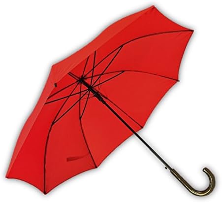 Golf Umbrellas By Vitonus (Red, 48-Inch Crook Handle)