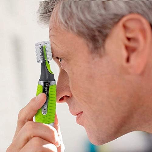 Vency All in One Hair Remover Trimmer Shaver For Nose,Ear,Neck,Eye and Beard With in built small LED Light For Men and Women (Multi Color)