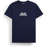 PacSun Men's Navy Script T-Shirt - Multicolor