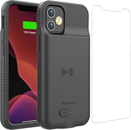 Alpatronix Battery Case for iPhone 12 Pro & iPhone 12 (6.1 inch)