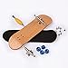 SDIT TOYS Maple Complete Wooden Fingerboard Metal Nuts Trucks - Basic Bearing Blue Wheel