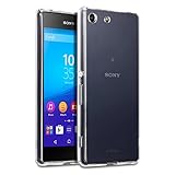 Sony Xperia M5 Cover, Terrapin [SLIM FIT] Xperia M5 Case [Clear] Premium Protective TPU Gel Case for Sony Xperia M5 - Full Clear