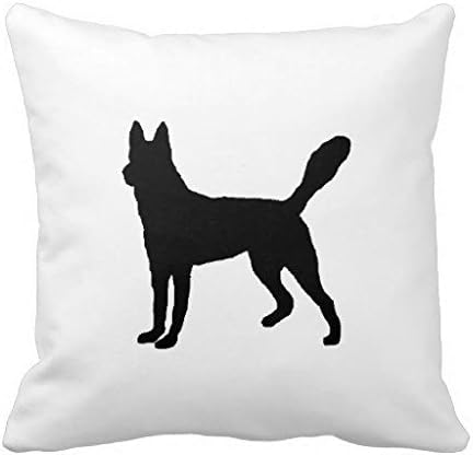A simple black dog mi8282 Decorative pillowcases About 18 (L) x 18 (W) inch. 45CM * 45CM Ryan Rin