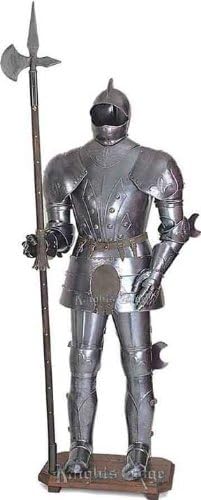 16th Century Knight Fluted Suit of Armor Display
