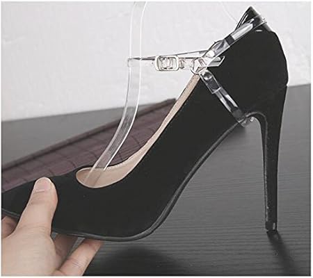 clear shoe straps
