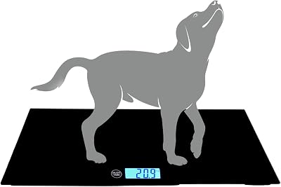 IVhomeshop Digital Pet Scale for Dogs, 220 lb Capacity, 3 Weighing Modes