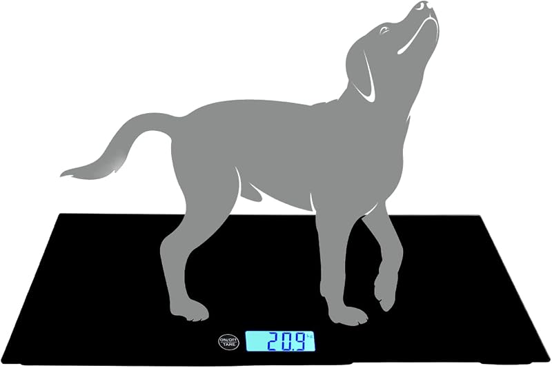 IVhomeshop Digital Pet Scale for Dogs, 220 lb Capacity, 3 Weighing Modes