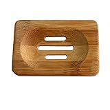 4U-Lucky(TM) Hot sale Hot Natural Bamboo Soap Dish Storage Holder
