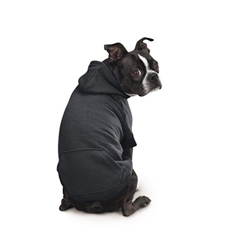 Zack & Zoey Basic Hoodie for Dogs, 30" XX-Large, Jet Black