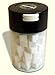 Tightvac - 1 oz to 6 ounce Airtight Multi-Use Vacuum Seal Portable Storage Container for Dry Goods, Food, and Herbs - Red Tint Cap & Body