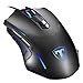 Gaming Mouse Wired, Pictek 6 Buttons Ergonomic Optical USB Mouse PC Computer Gaming Mice [3200 DPI Adjustable] [Auto Breathing Light] for Windows 7 / 8 / 10 / XP Vista Mac Macbook Linux, Black primary