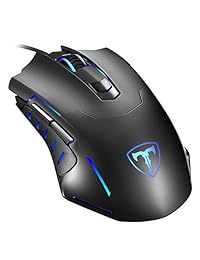 pictek 7200 DPI Gaming Mouse 3200DPI negro Negro
