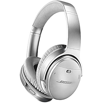 Bose QuietComfort 35 (Series II) Wireless Headphones, Noise Cancelling - Silver