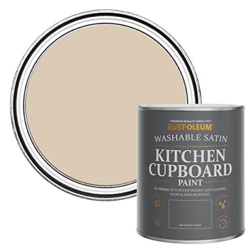 Rust-Oleum Pintura para armario de cocina, color marron claro, acabado satinado, arcilla calida, 750 ml (SHDRCT1876)