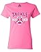 Shop4Ever® Tackle Breast Cancer Women's T-Shirt Breast Cancer Awareness Shirts