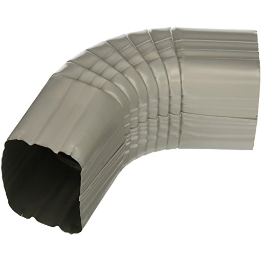 47264 3x4 Aluminum B Elbow, White Gutter Elbows eBay